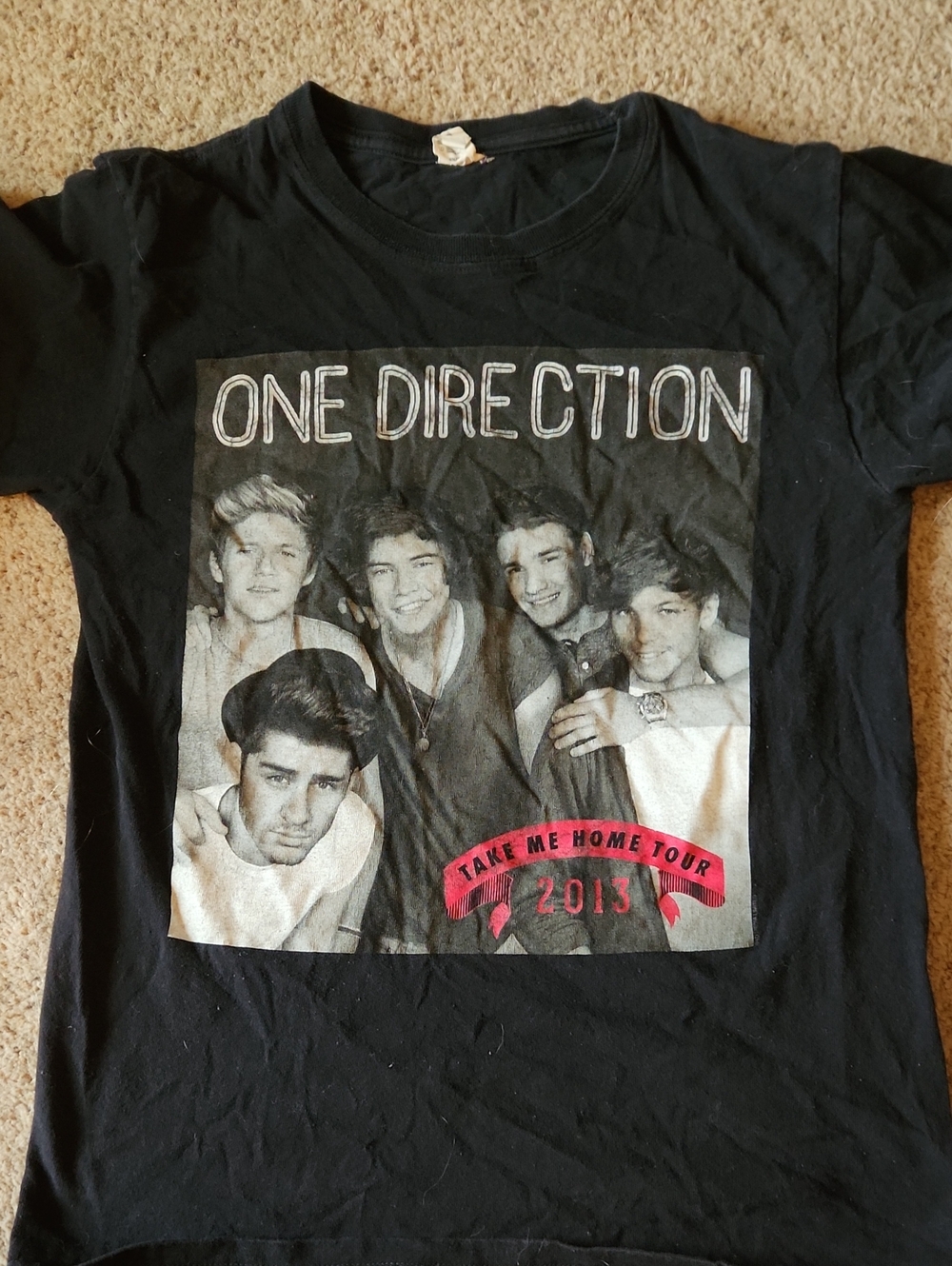 One Direction Take Me Home Tour 2013 Tee